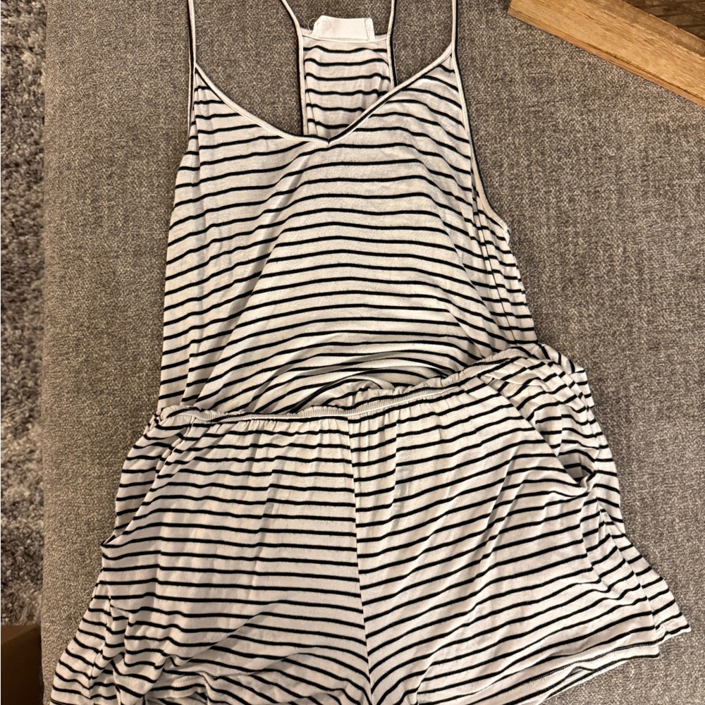Striped Women's Sleepwear Set